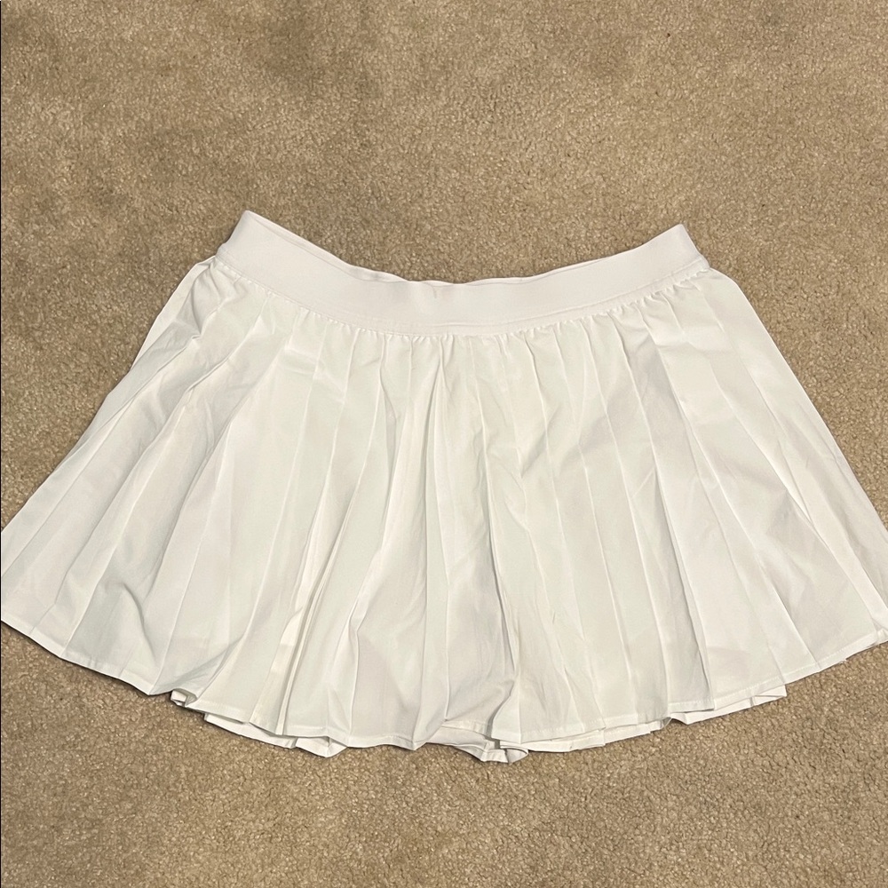 lululemon athletica White Pleated Skirt